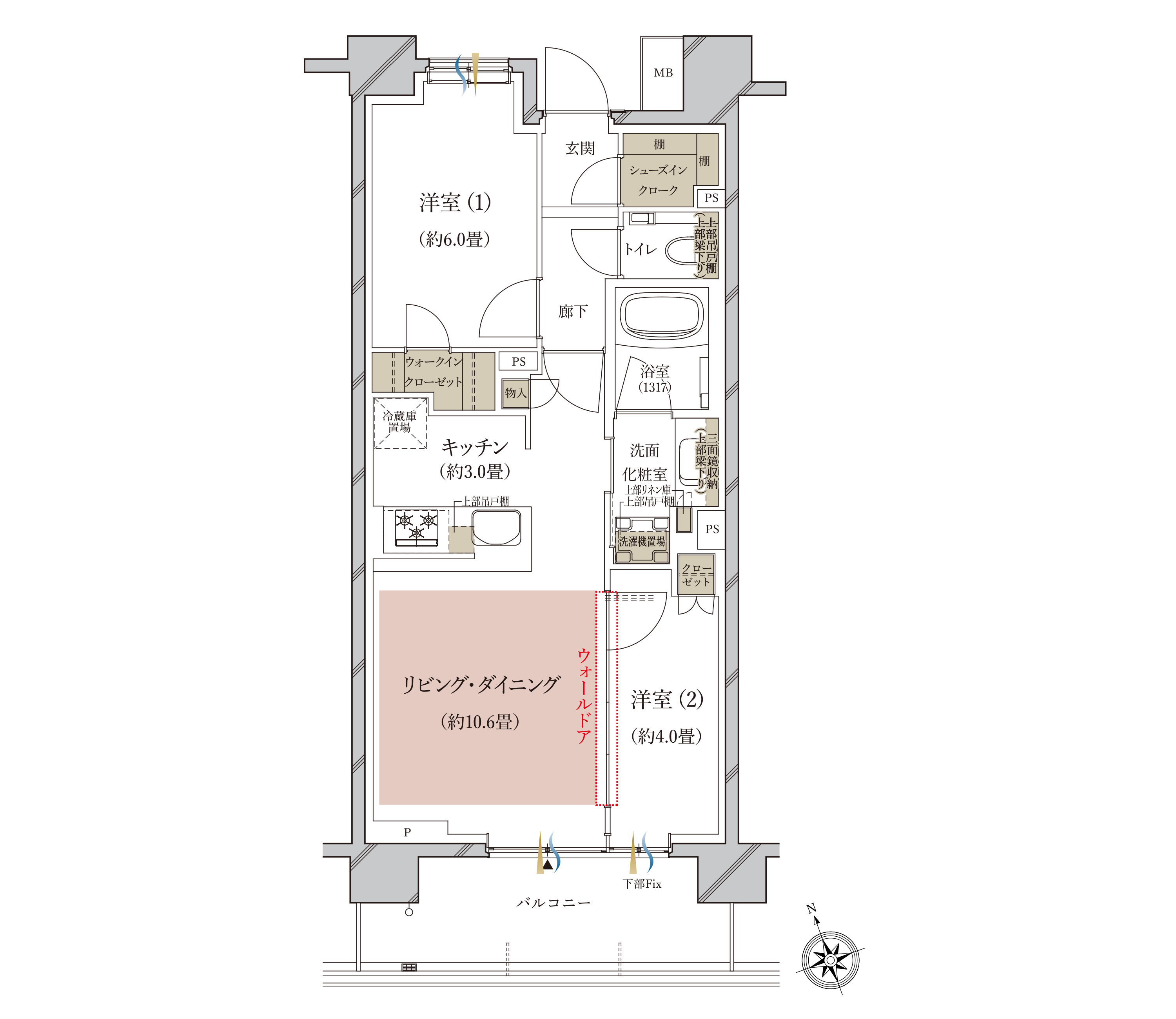 タイプC間取